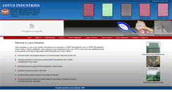 Desktop Screenshot of lotusindia.com